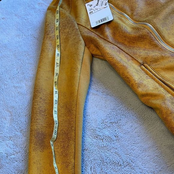 Desigual - Tan Chaq Merlin Suede Jacket - 6 - Picture 10 of 14